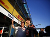 GP AUSTRALIA, 20.03.2016 - Gara, Gene Haas (USA), head of the Haas F1 Team e Romain Grosjean (FRA) Haas F1 Team VF-16