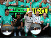 GP AUSTRALIA, 20.03.2016 - Gara, Festeggiamenti, Nico Rosberg (GER) Mercedes AMG F1 W07 Hybrid vincitore e secondo Lewis Hamilton (GBR) Mercedes AMG F1 W07 Hybrid