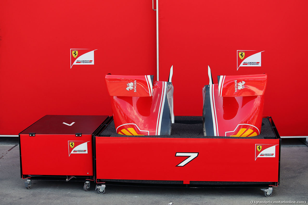 GP AUSTRALIA, Ferrari bodywork.
16.03.2016.