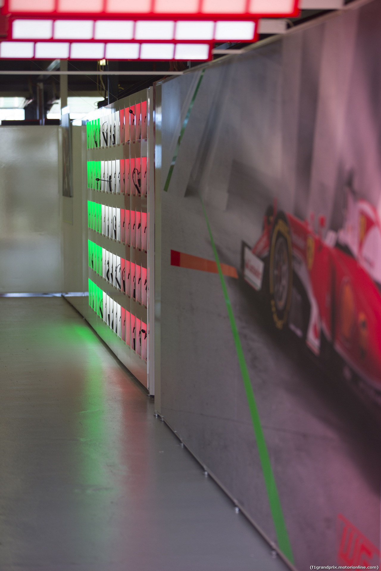 GP AUSTRALIA, Ferrari pit garage.
16.03.2016.