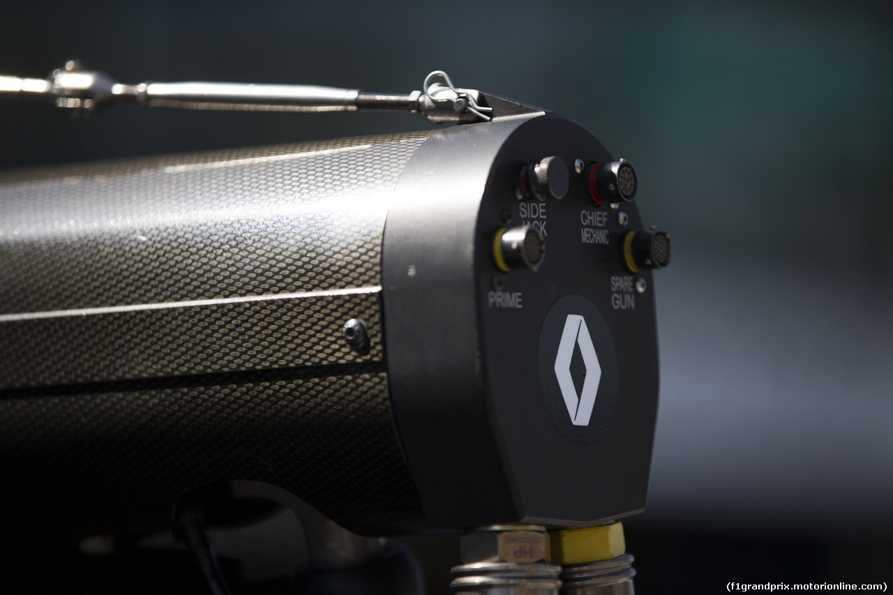 GP AUSTRALIA, Renault Sport F1 Team  pit stop equipment.
16.03.2016.