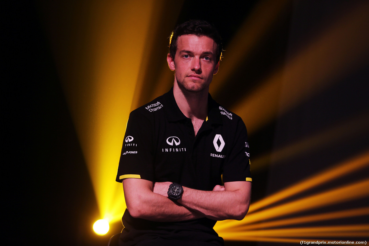GP AUSTRALIA, Jolyon Palmer (GBR) Renault Sport F1 Team at the Renault Sport F1 Team RS16 livery reveal.
16.03.2016.