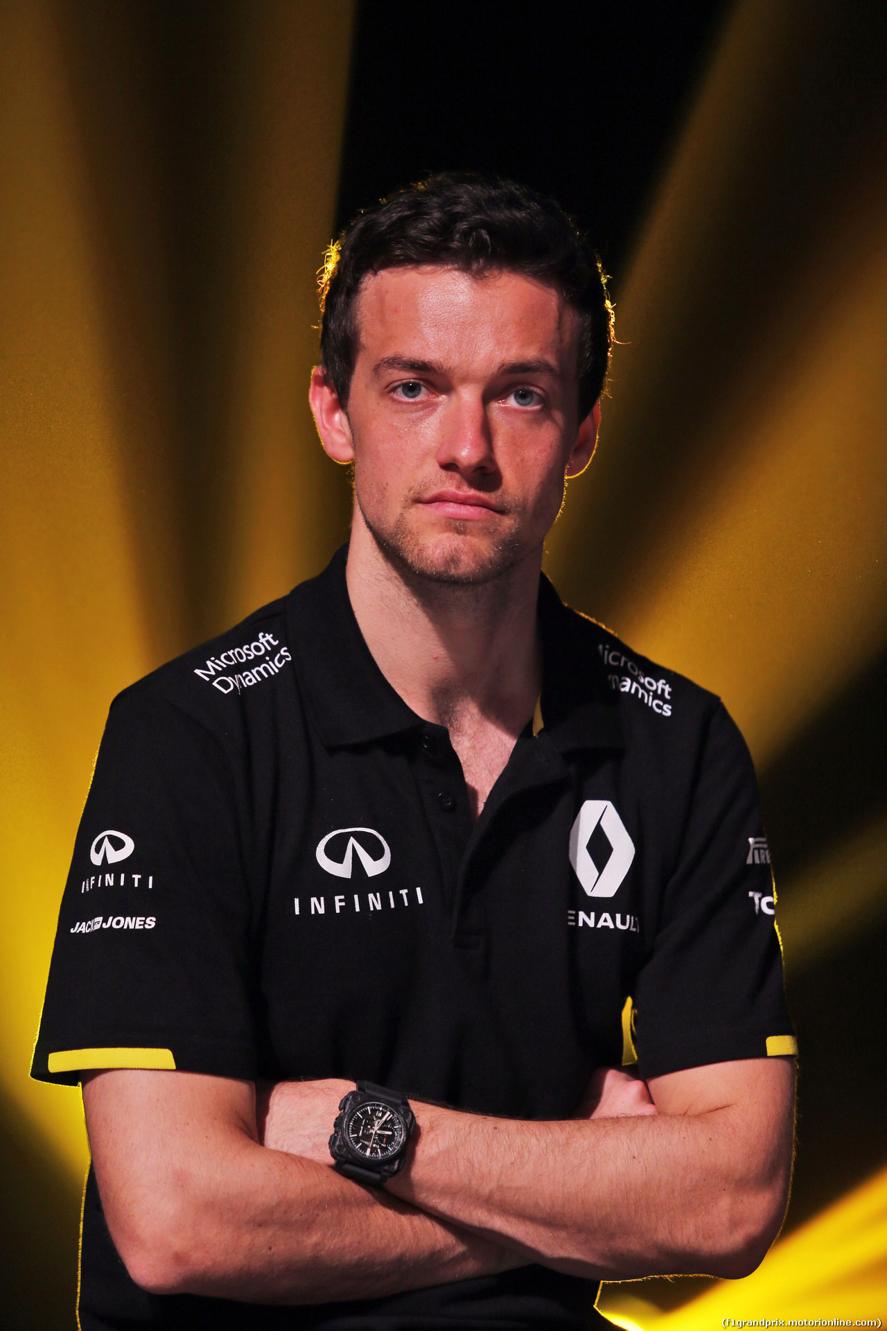 GP AUSTRALIA, Jolyon Palmer (GBR) Renault Sport F1 Team at the Renault Sport F1 Team RS16 livery reveal.
16.03.2016.