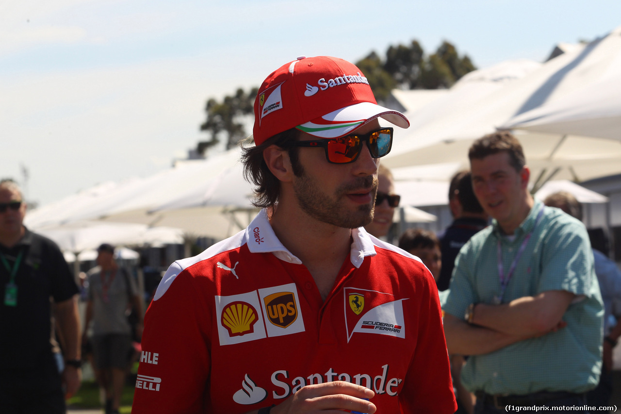 GP AUSTRALIA, 17.03.2016 - Jean-Eric Vergne (FRA) Ferrari reserve driver