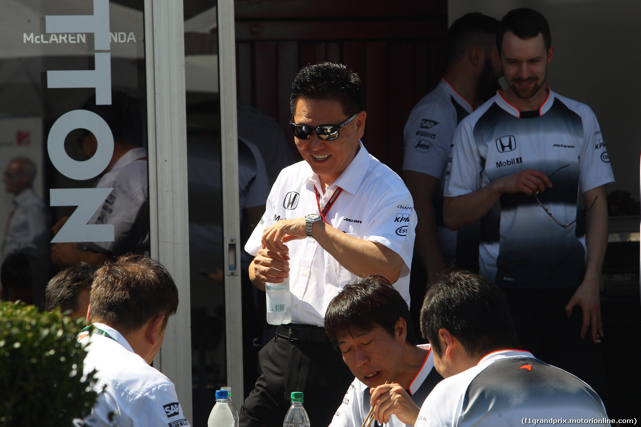 GP AUSTRALIA, 17.03.2016 - Yasuhisa Arai (JPN) Honda Motorsport Chief Officer