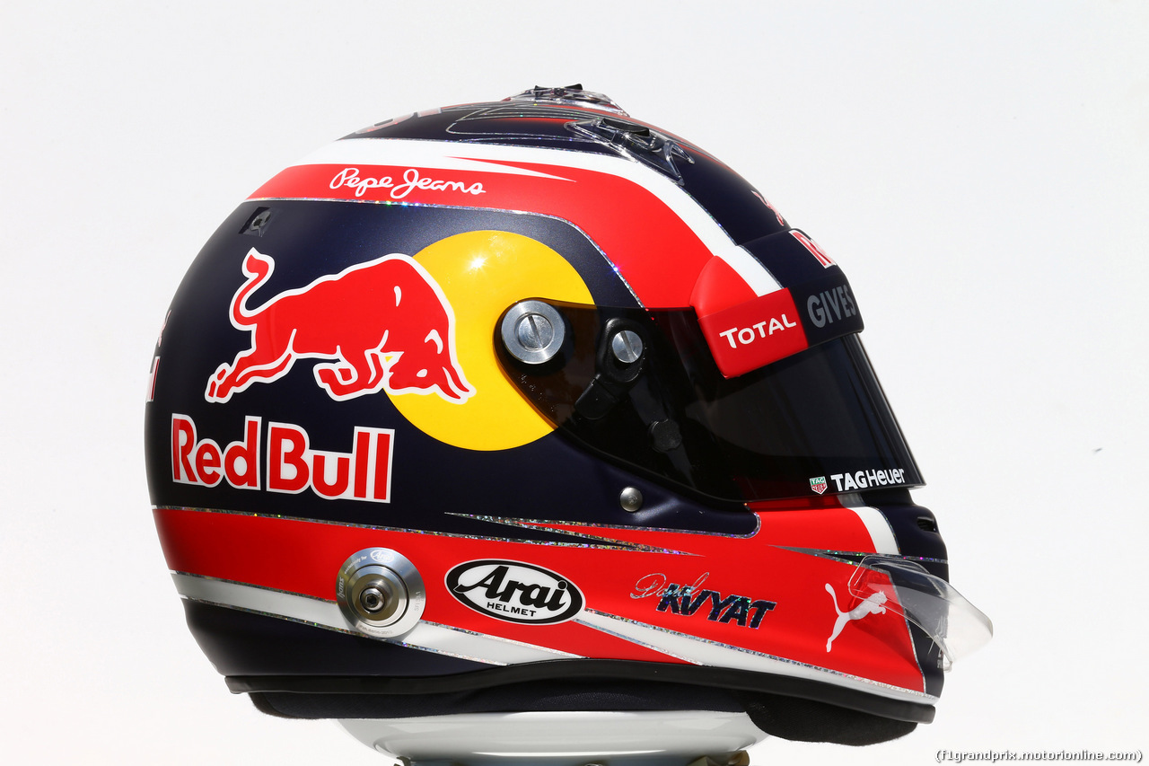 GP AUSTRALIA, 17.03.2016 - The helmet of Daniil Kvyat (RUS) Red Bull Racing RB12