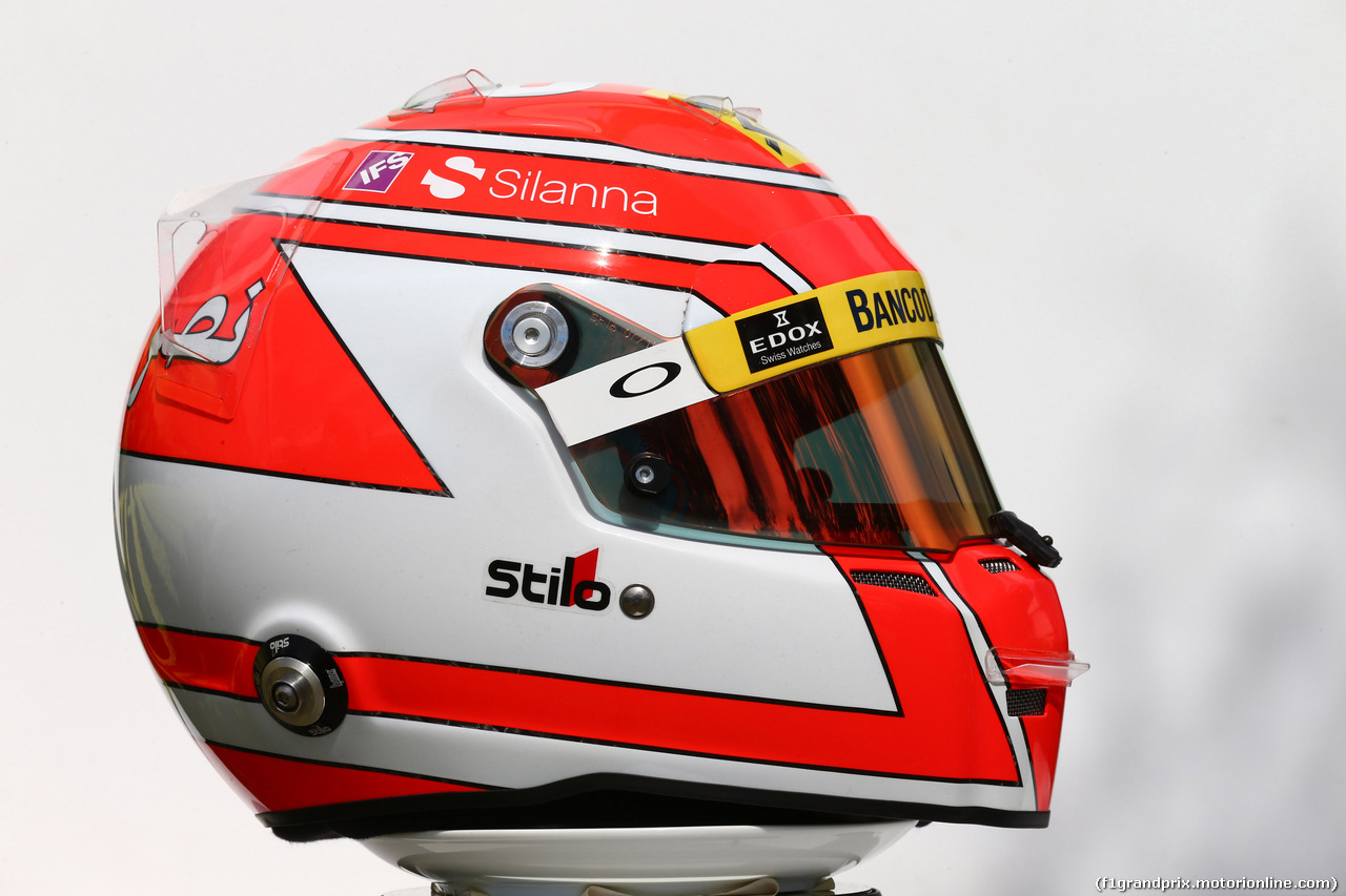 GP AUSTRALIA, 17.03.2016 - The helmet of Felipe Nasr (BRA) Sauber C34