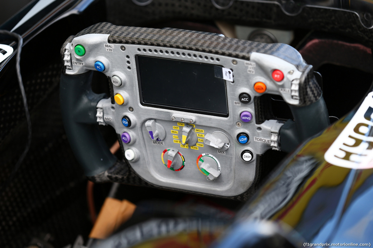 GP AUSTRALIA, 17.03.2016 - The Steering wheel of Force India