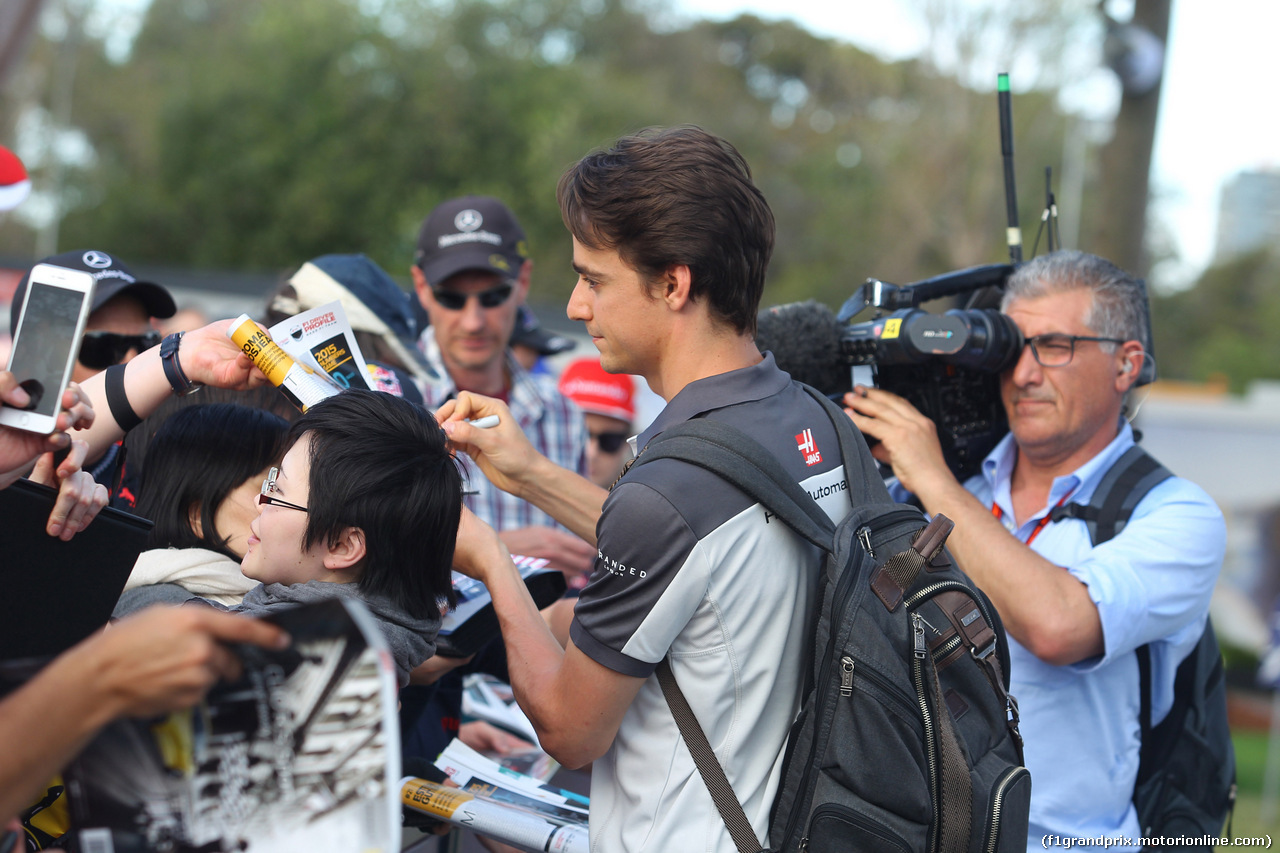 GP AUSTRALIA, 17.03.2016 - Esteban Gutierrez (MEX) Haas F1 Team VF-16