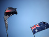 GP AUSTRALIA, 17.03.2016 - Australian flag