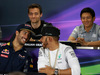 GP AUSTRALIA, 17.03.2016 - Conferenza Stampa, dDaniel Ricciardo (AUS) Red Bull Racing RB12and Lewis Hamilton (GBR) Mercedes AMG F1 W07 Hybrid