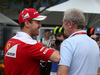 GP AUSTRALIA, 17.03.2016 - Sebastian Vettel (GER) Ferrari SF16-H e Helmut Marko (AUT), Red Bull Racing, Red Bull Advisor