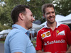 GP AUSTRALIA, 17.03.2016 - Christian Horner (GBR), Red Bull Racing, Sporting Director e Sebastian Vettel (GER) Ferrari SF16-H