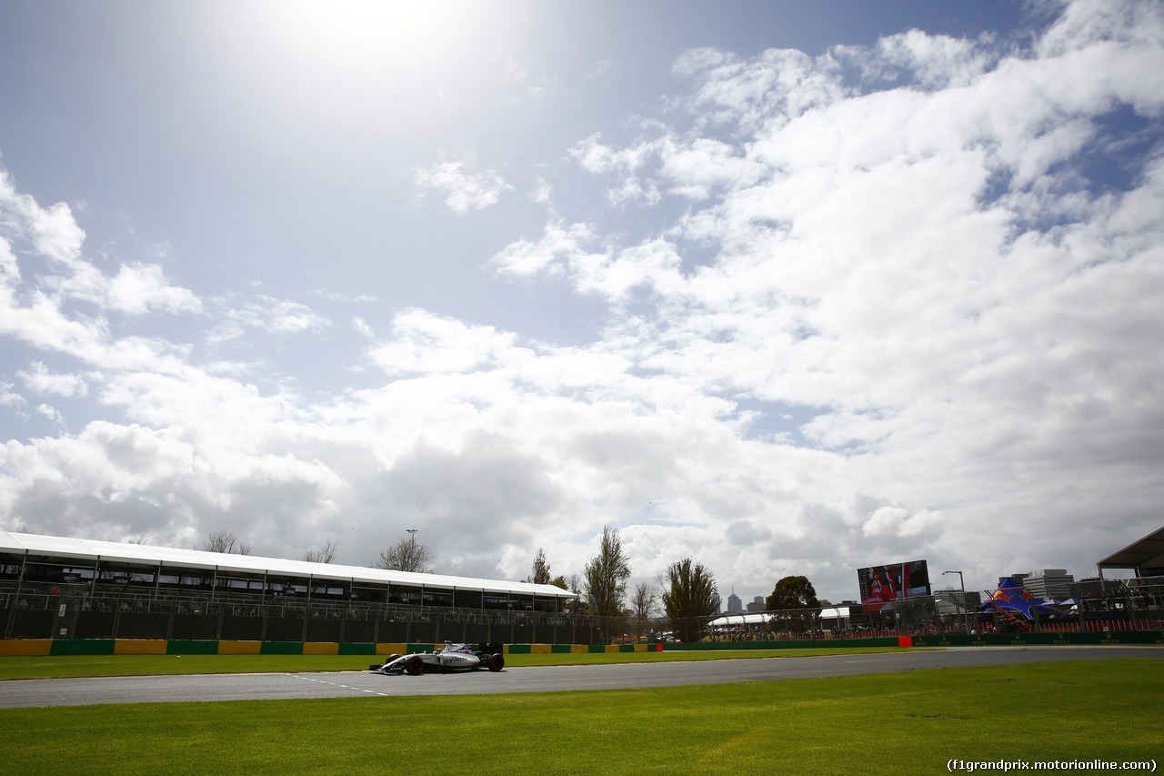 GP AUSTRALIA, 19.03.2016 - Prove Libere 3, Valtteri Bottas (FIN) Williams FW38