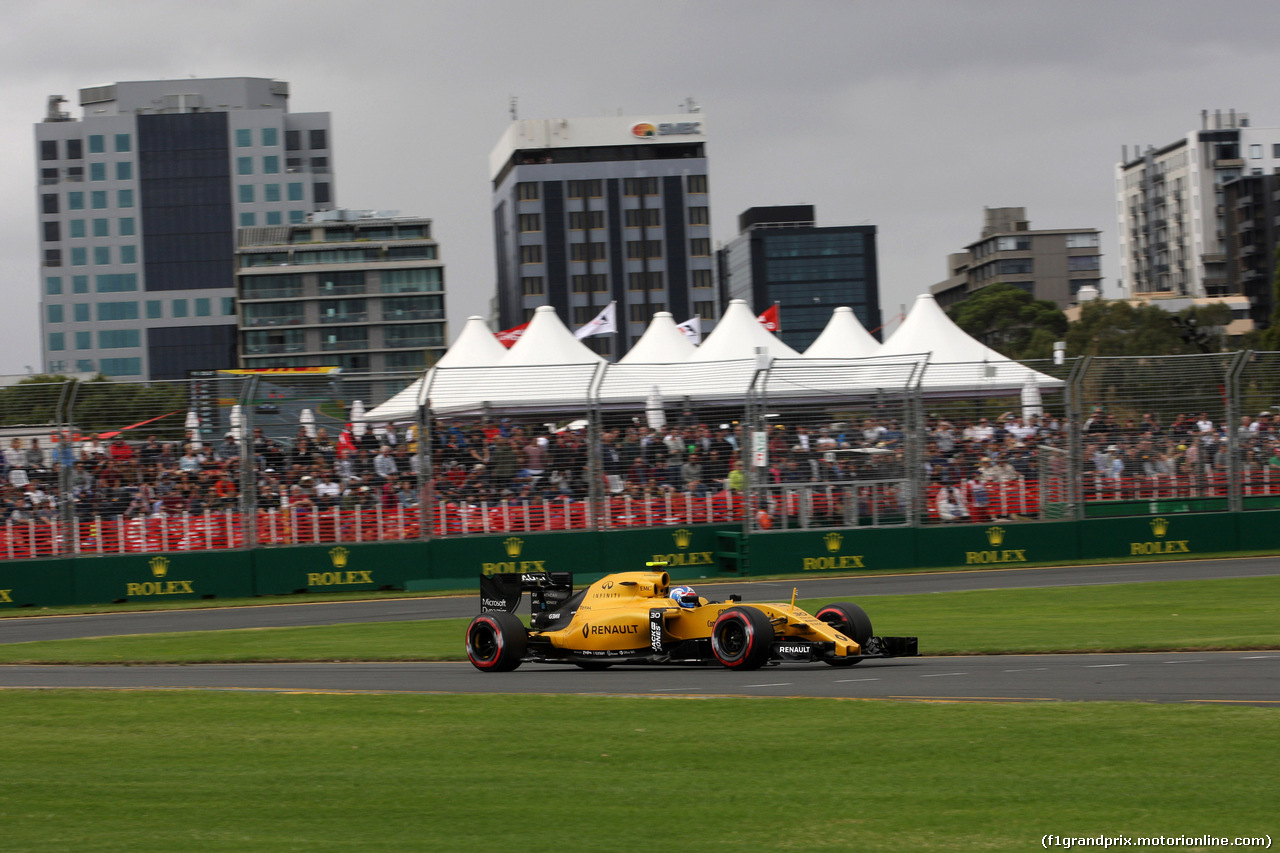 GP AUSTRALIA, 19.03.2016 - Prove Libere 3, Jolyon Palmer (GBR) Renault Sport F1 Team RS16