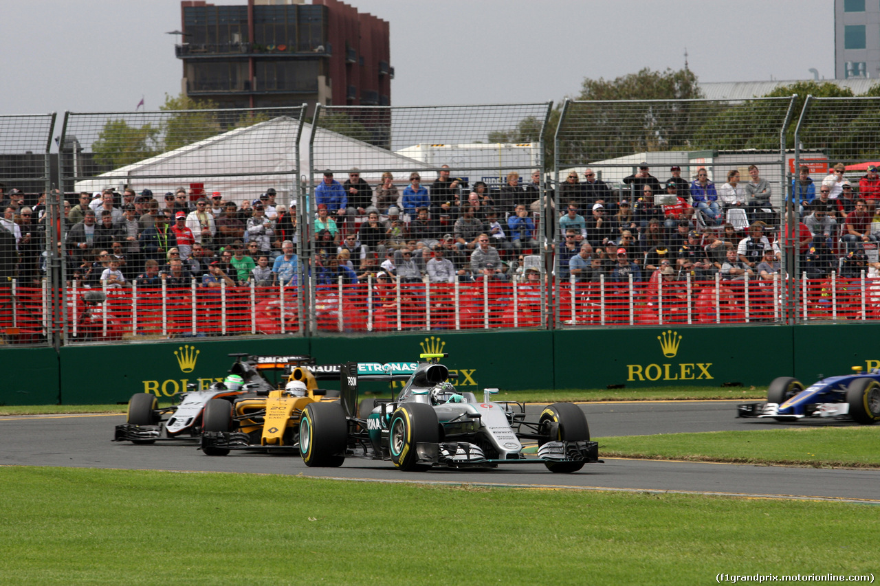 GP AUSTRALIA, 19.03.2016 - Prove Libere 3, Nico Rosberg (GER) Mercedes AMG F1 W07 Hybrid