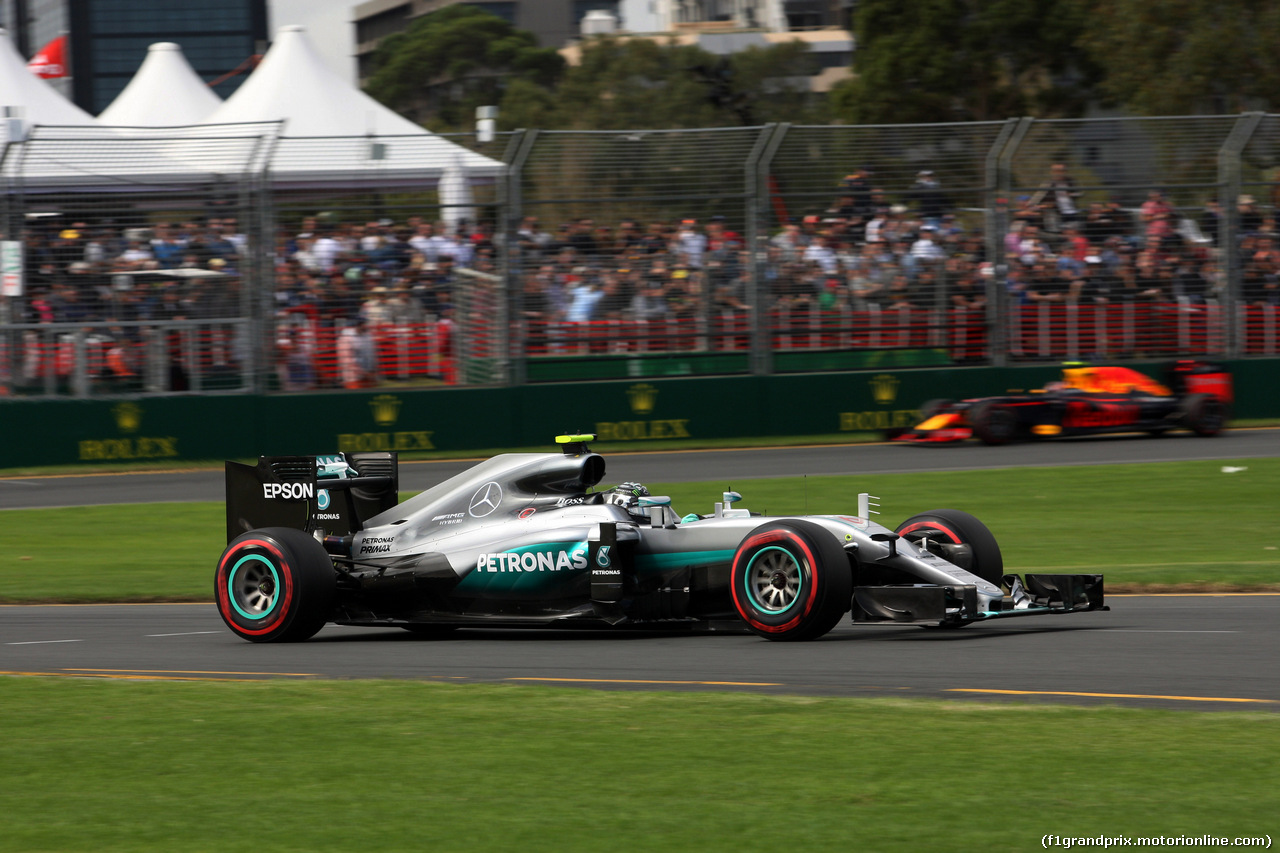 GP AUSTRALIA, 19.03.2016 - Prove Libere 3, Nico Rosberg (GER) Mercedes AMG F1 W07 Hybrid