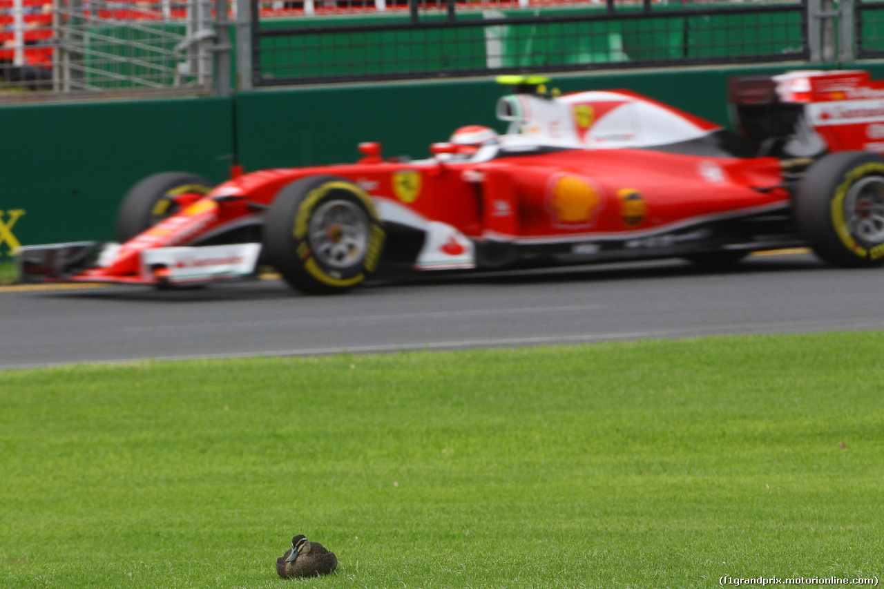 GP AUSTRALIA, 19.03.2016 - Prove Libere 3, Kimi Raikkonen (FIN) Ferrari SF16-H