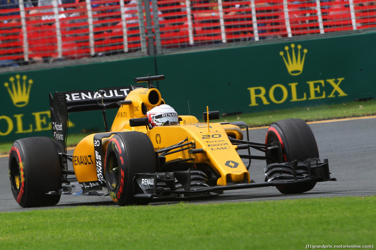 GP AUSTRALIA, 19.03.2016 - Prove Libere 3, Kevin Magnussen (DEN) Renault Sport F1 Team RS16