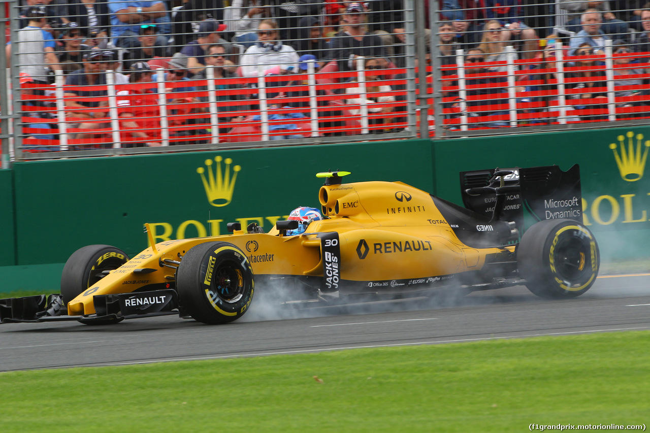 GP AUSTRALIA, 19.03.2016 - Prove Libere 3, Jolyon Palmer (GBR) Renault Sport F1 Team RS16