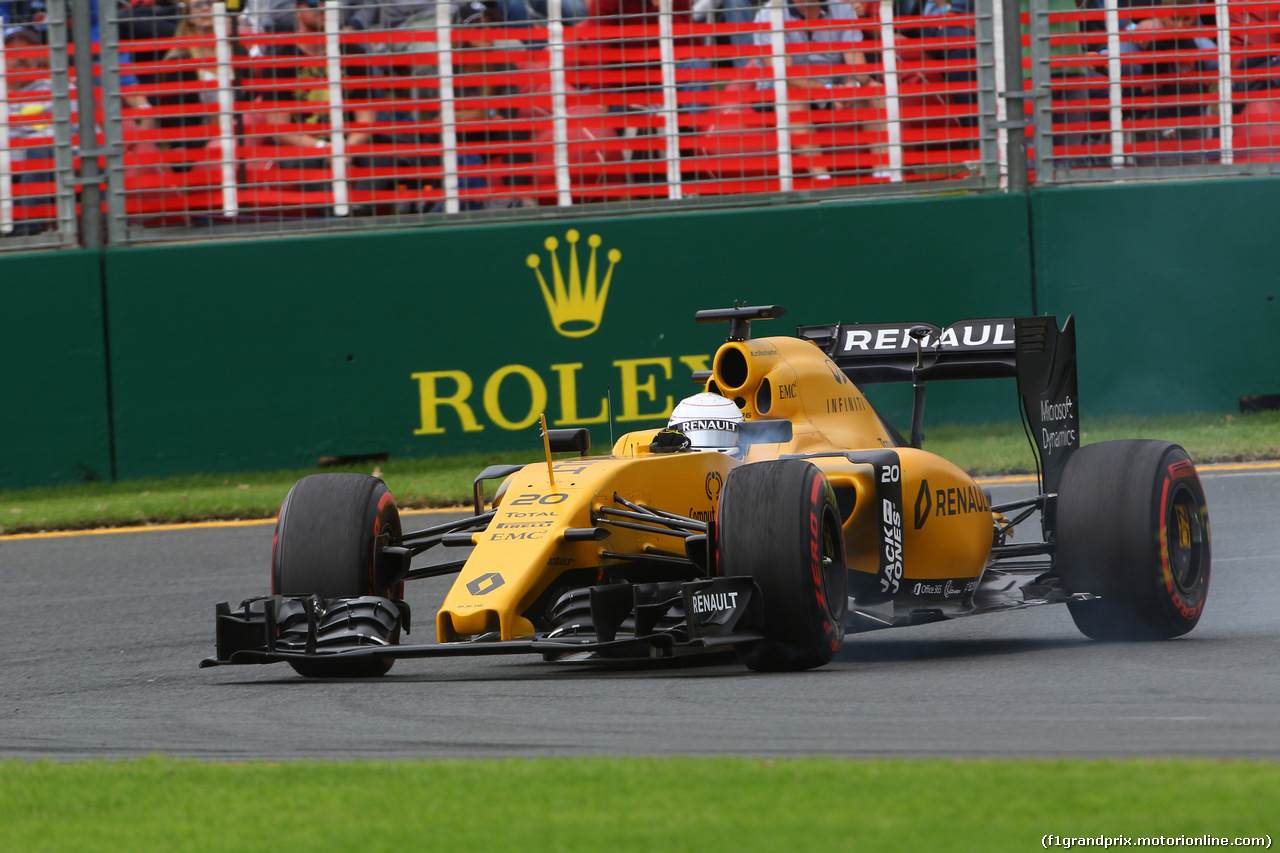 GP AUSTRALIA, 19.03.2016 - Prove Libere 3, Kevin Magnussen (DEN) Renault Sport F1 Team RS16