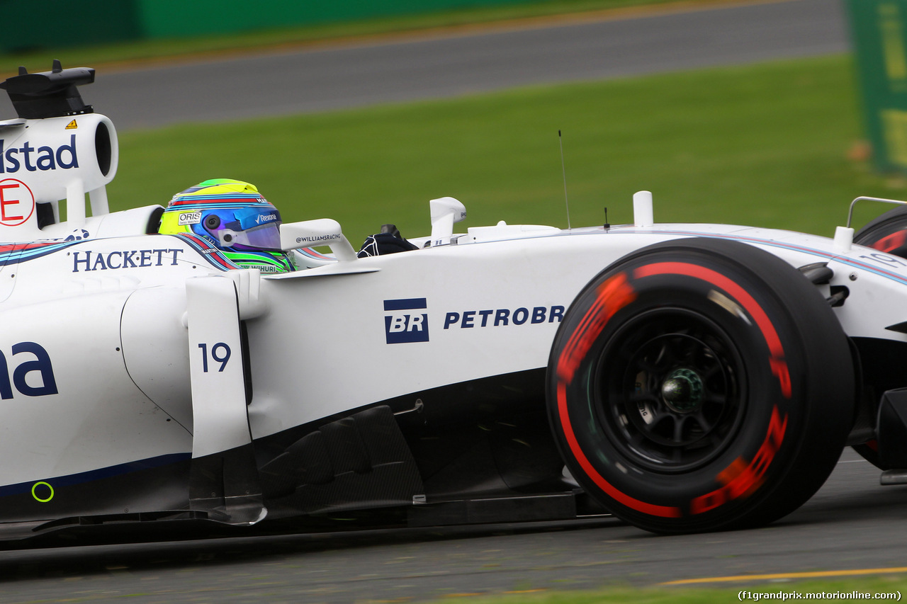 GP AUSTRALIA, 19.03.2016 - Prove Libere 3, Felipe Massa (BRA) Williams FW38