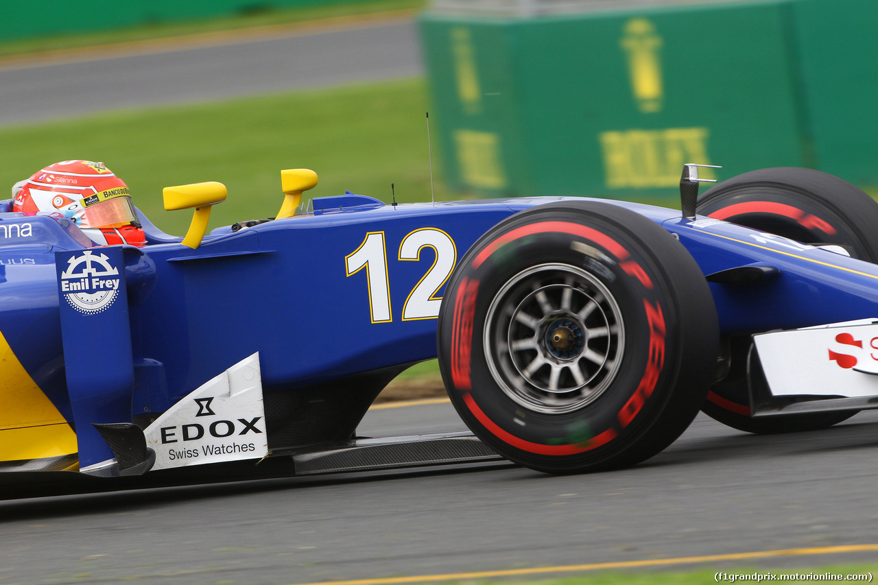 GP AUSTRALIA, 19.03.2016 - Prove Libere 3, Felipe Nasr (BRA) Sauber C34