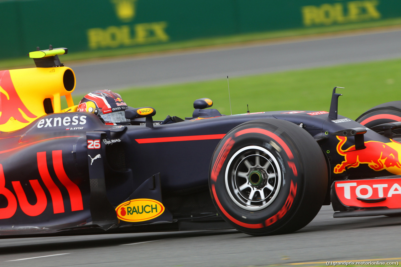 GP AUSTRALIA, 19.03.2016 - Prove Libere 3, Daniil Kvyat (RUS) Red Bull Racing RB12