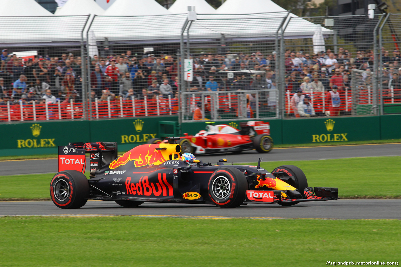 GP AUSTRALIA, 19.03.2016 - Prove Libere 3, Daniel Ricciardo (AUS) Red Bull Racing RB12