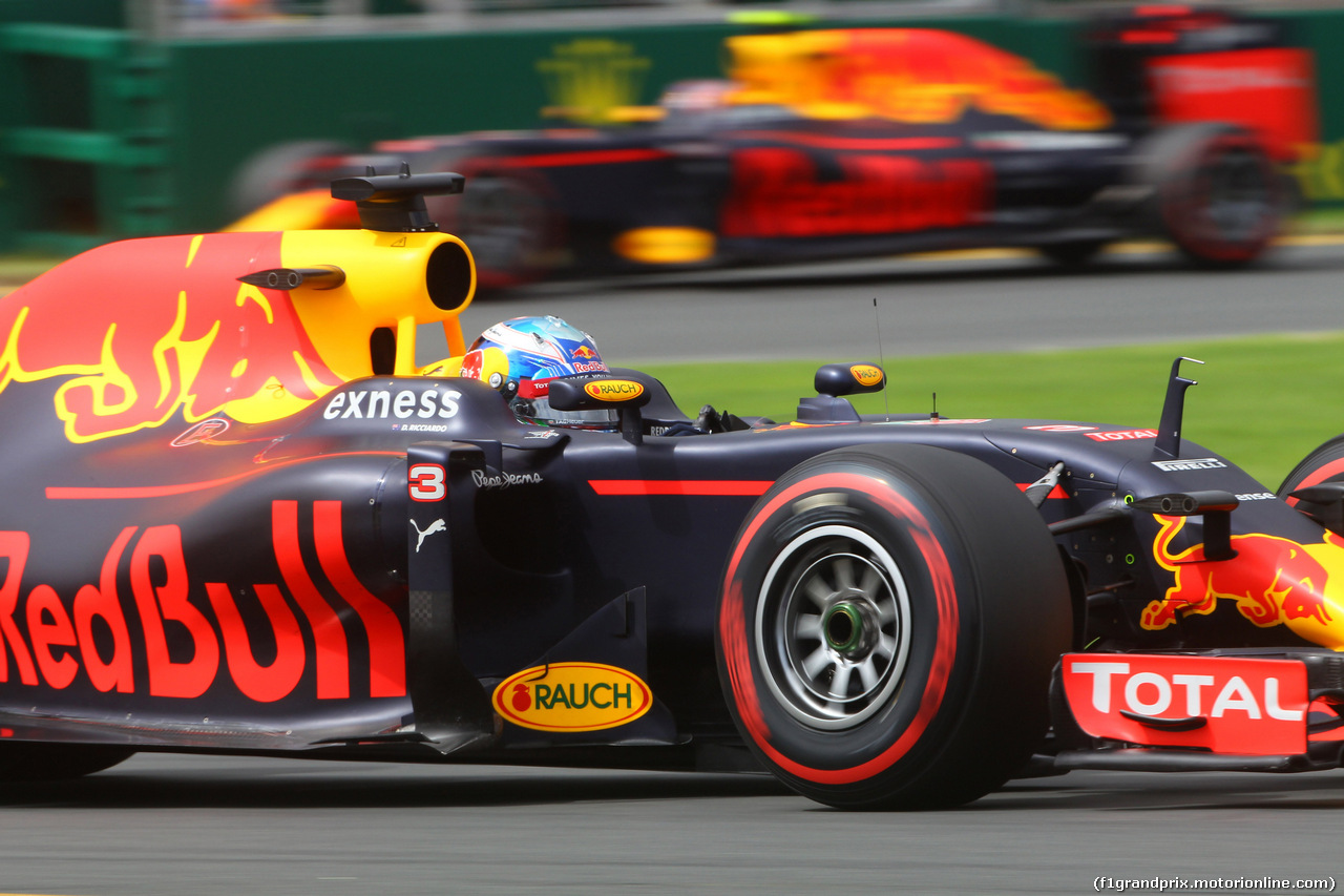 GP AUSTRALIA, 19.03.2016 - Prove Libere 3, Daniel Ricciardo (AUS) Red Bull Racing RB12