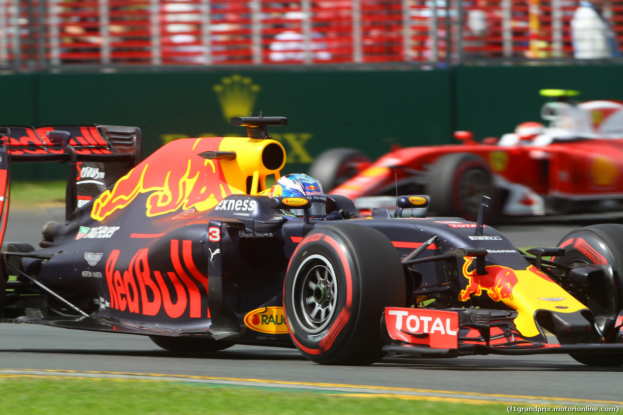 GP AUSTRALIA, 19.03.2016 - Prove Libere 3, Daniel Ricciardo (AUS) Red Bull Racing RB12