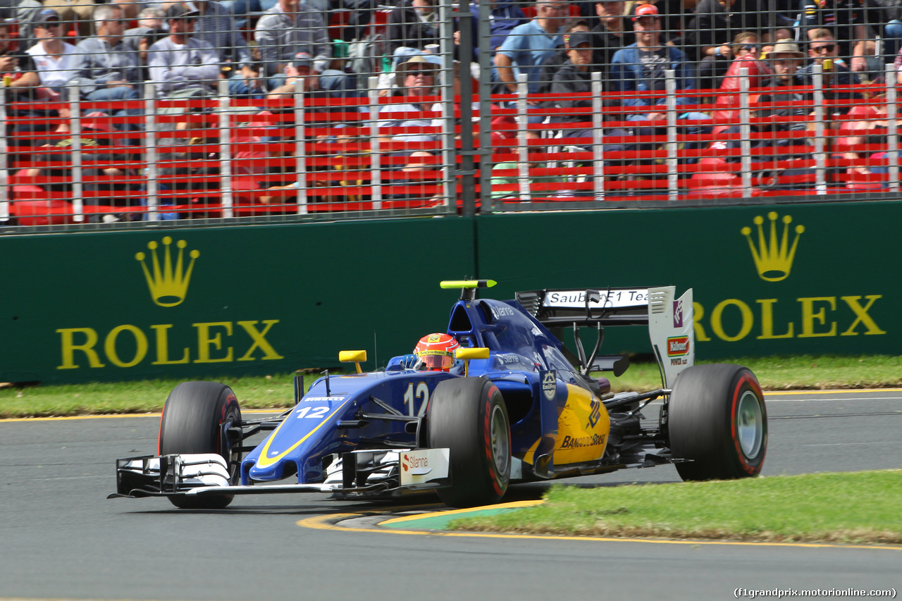 GP AUSTRALIA, 19.03.2016 - Prove Libere 3, Felipe Nasr (BRA) Sauber C34