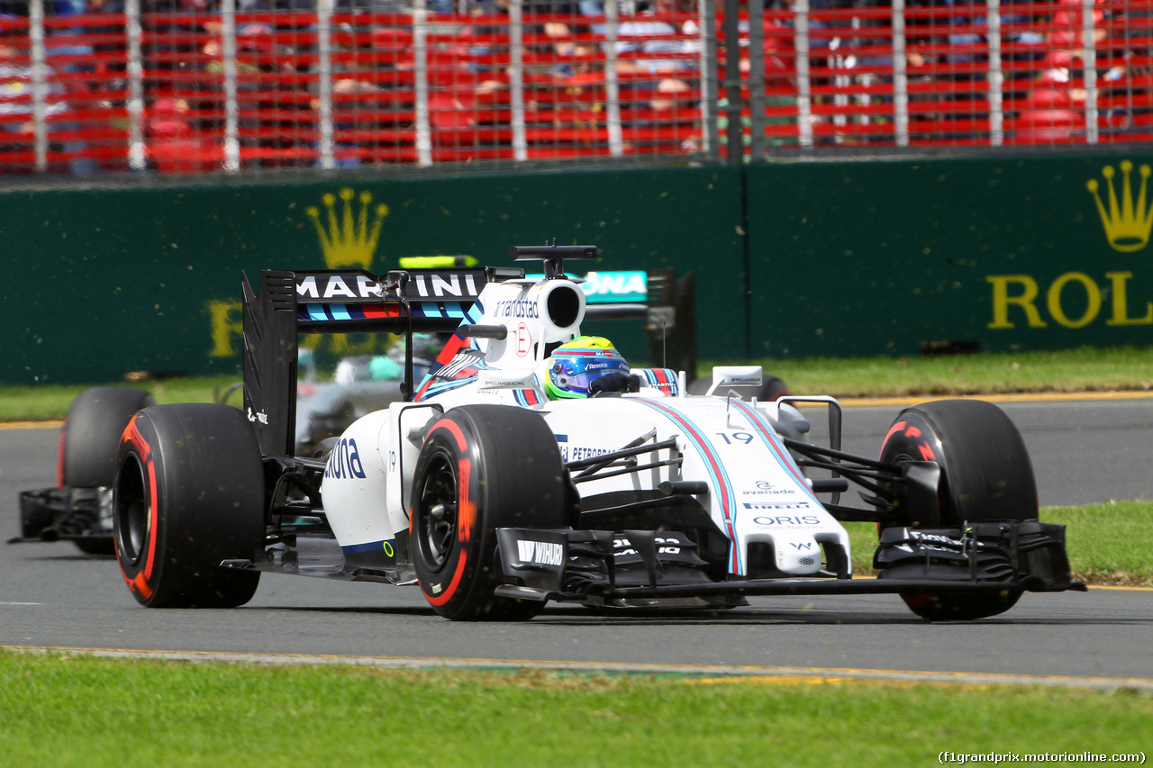 GP AUSTRALIA, 19.03.2016 - Prove Libere 3, Felipe Massa (BRA) Williams FW38