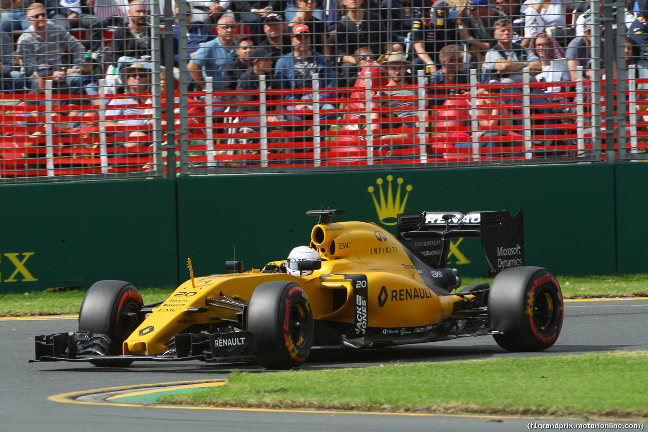 GP AUSTRALIA, 19.03.2016 - Prove Libere 3, Kevin Magnussen (DEN) Renault Sport F1 Team RS16