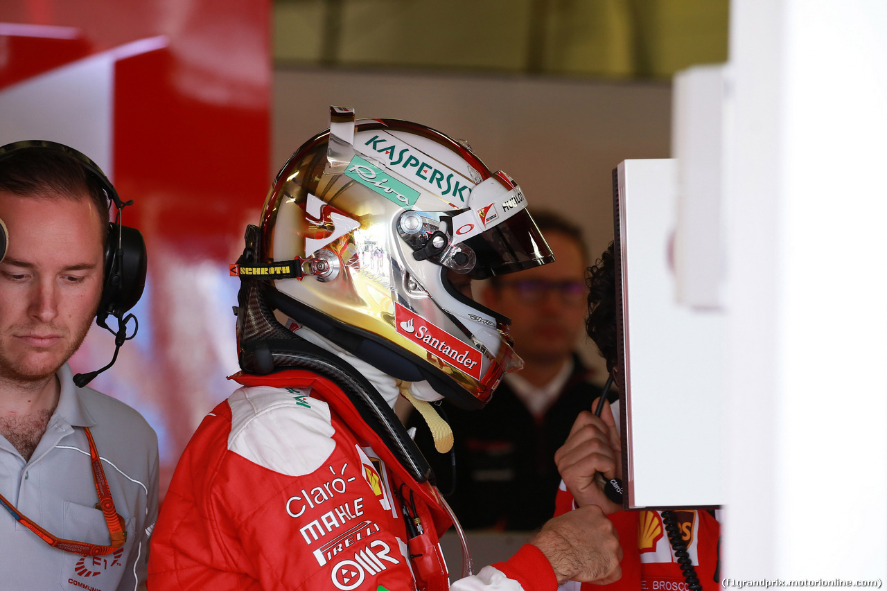 GP AUSTRALIA, 19.03.2016 - Prove Libere 3, Sebastian Vettel (GER) Ferrari SF16-H