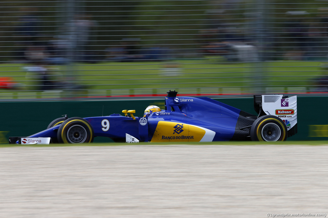 GP AUSTRALIA, 19.03.2016 - Prove Libere 3, Marcus Ericsson (SUE) Sauber C34