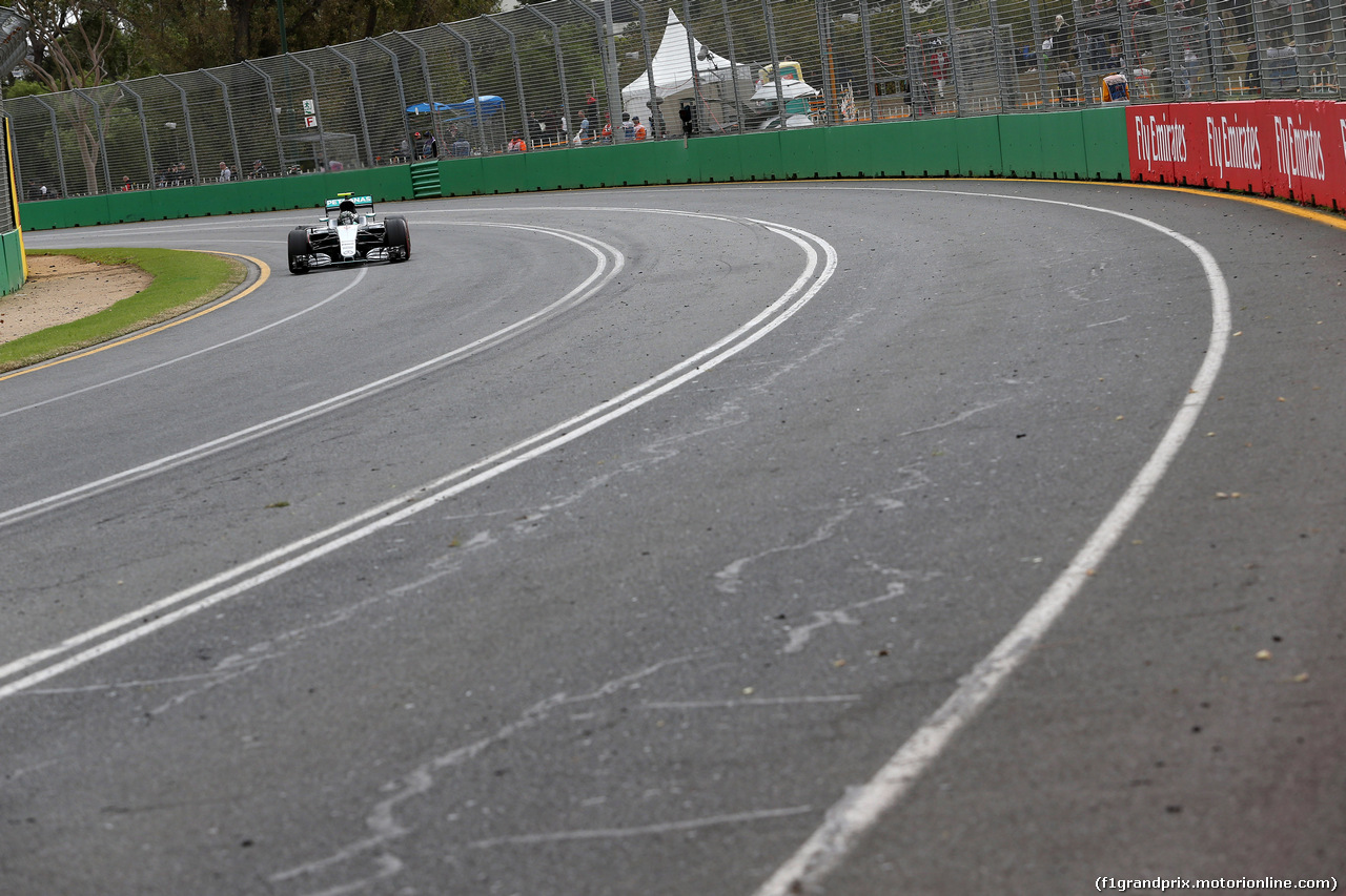 GP AUSTRALIA, 19.03.2016 - Prove Libere 3, Nico Rosberg (GER) Mercedes AMG F1 W07 Hybrid