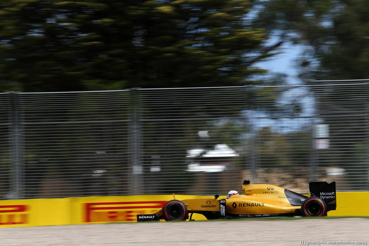 GP AUSTRALIA, 19.03.2016 - Prove Libere 3, Kevin Magnussen (DEN) Renault Sport F1 Team RS16