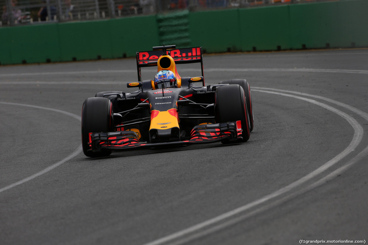 GP AUSTRALIA, 19.03.2016 - Prove Libere 3, Daniel Ricciardo (AUS) Red Bull Racing RB12