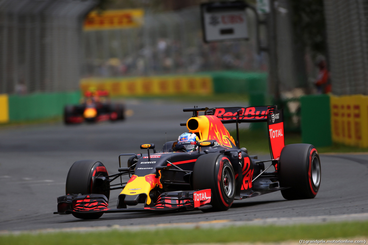 GP AUSTRALIA, 19.03.2016 - Prove Libere 3, Daniel Ricciardo (AUS) Red Bull Racing RB12