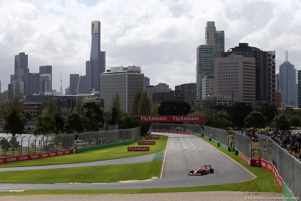 GP AUSTRALIA, 19.03.2016 - Prove Libere 3, Sebastian Vettel (GER) Ferrari SF16-H