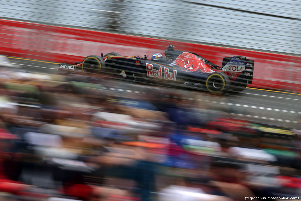GP AUSTRALIA, 19.03.2016 - Prove Libere 3, Max Verstappen (NED) Scuderia Toro Rosso STR11