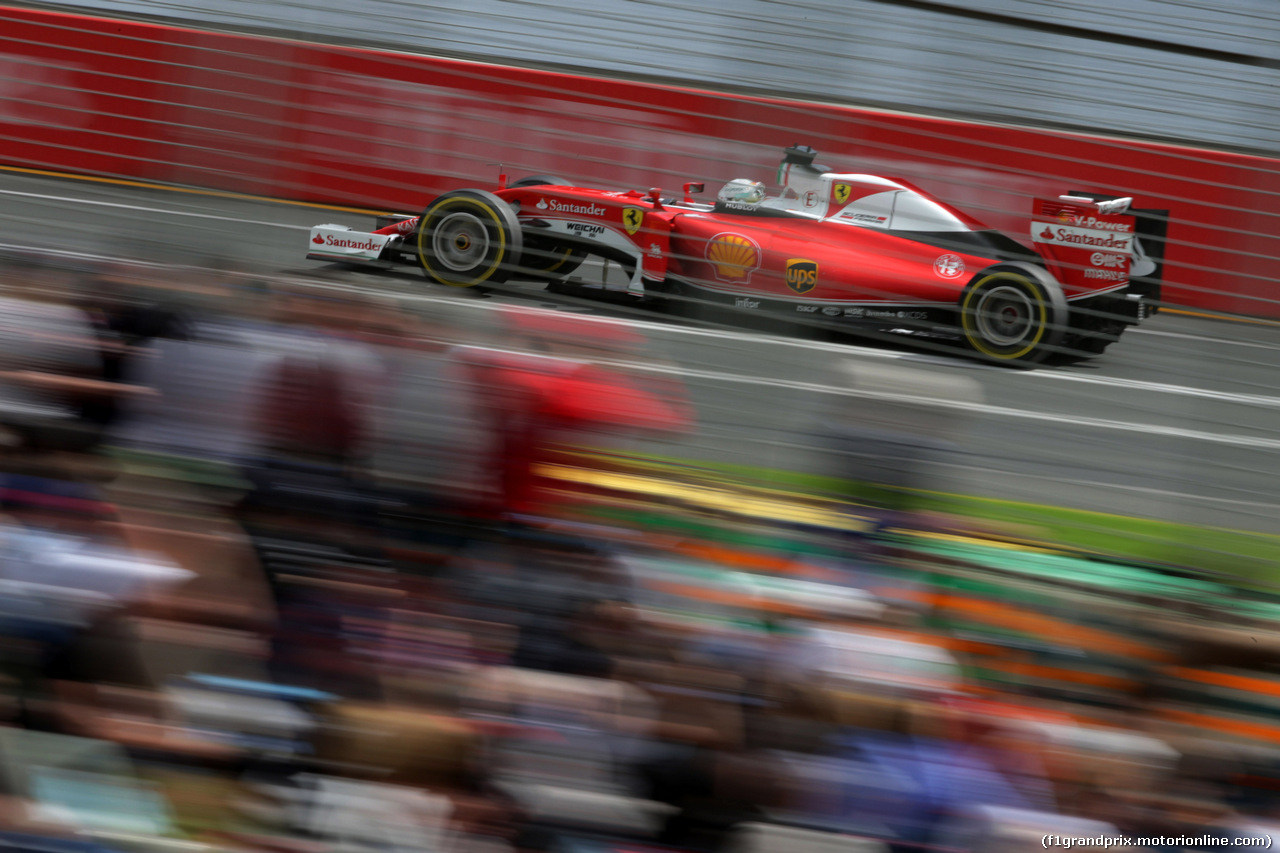 GP AUSTRALIA, 19.03.2016 - Prove Libere 3, Sebastian Vettel (GER) Ferrari SF16-H