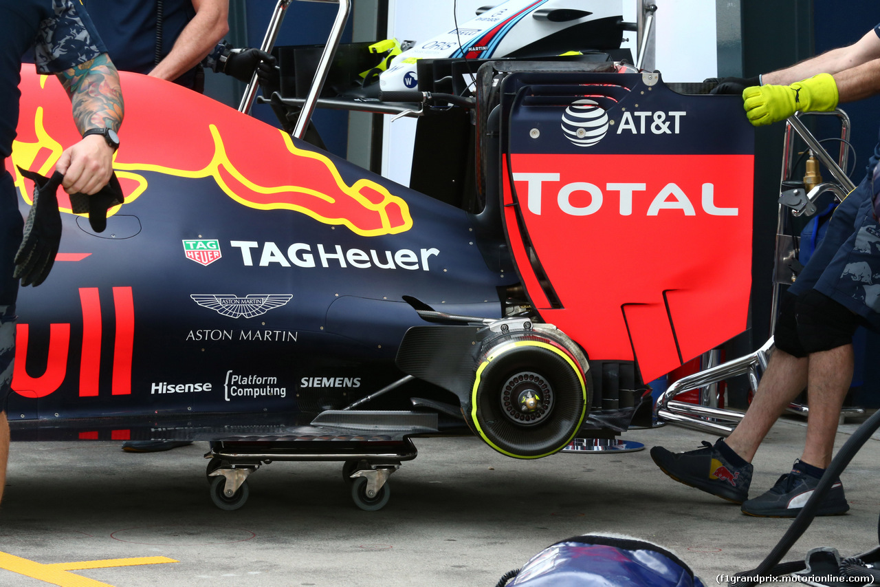 GP AUSTRALIA, 19.03.2016 - Prove Libere 3, Red Bull Racing RB12, detail