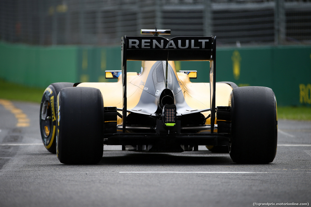 GP AUSTRALIA, 19.03.2016 - Prove Libere 3, Jolyon Palmer (GBR) Renault Sport F1 Team RS16