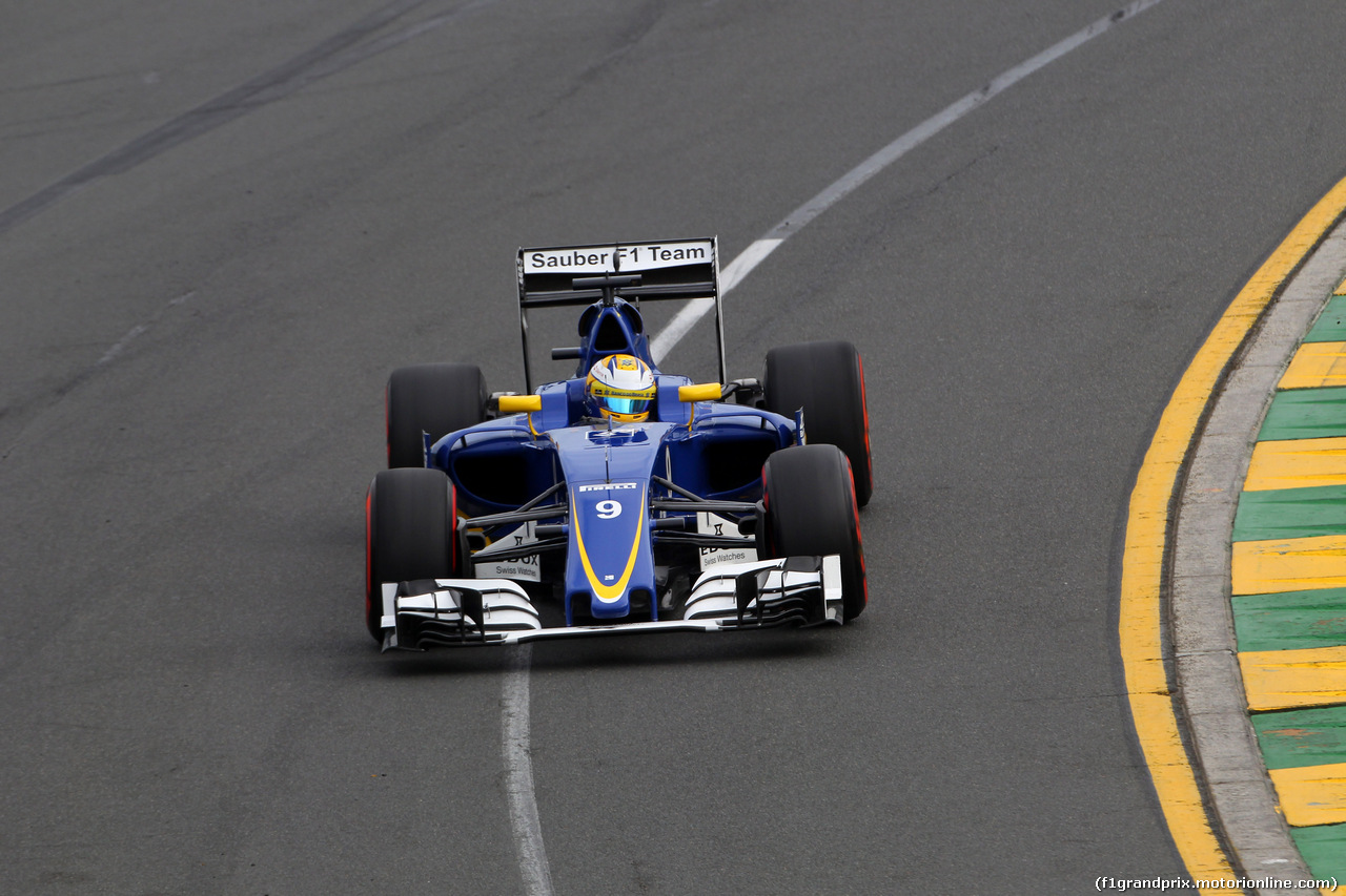 GP AUSTRALIA, 19.03.2016 - Qualifiche, Marcus Ericsson (SUE) Sauber C34