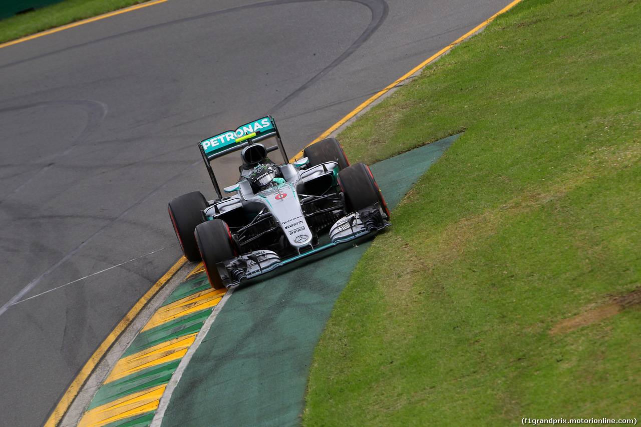 GP AUSTRALIA, 19.03.2016 - Qualifiche, Nico Rosberg (GER) Mercedes AMG F1 W07 Hybrid