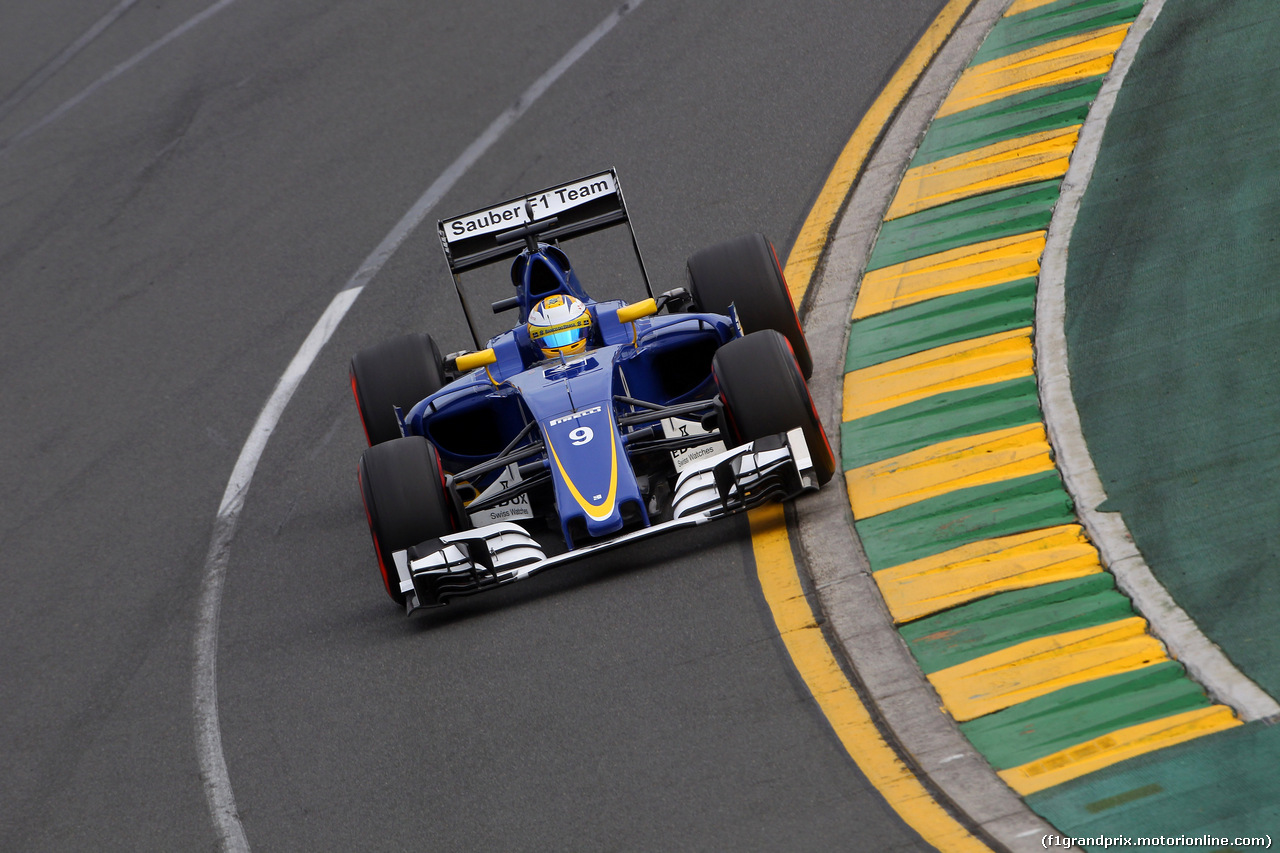 GP AUSTRALIA, 19.03.2016 - Qualifiche, Marcus Ericsson (SUE) Sauber C34