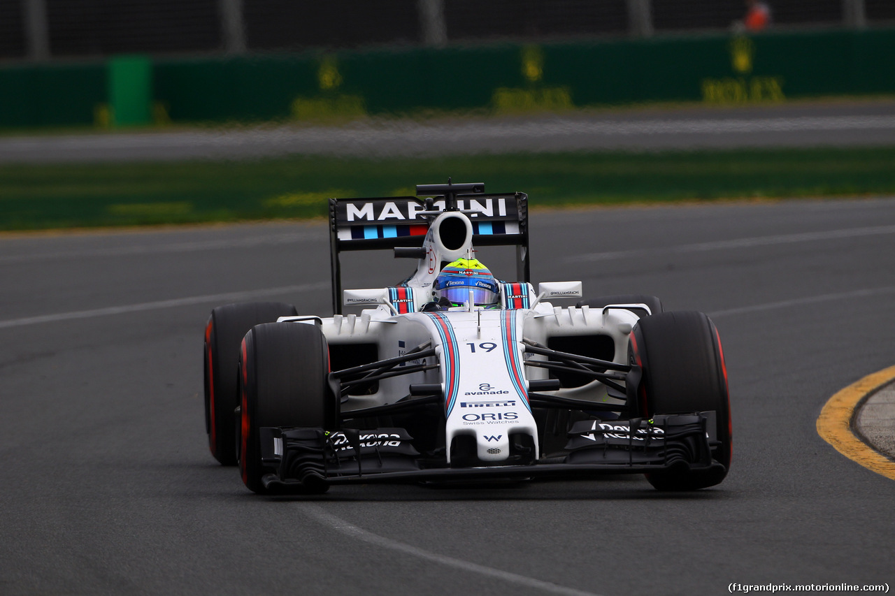 GP AUSTRALIA, 19.03.2016 - Qualifiche, Felipe Massa (BRA) Williams FW38