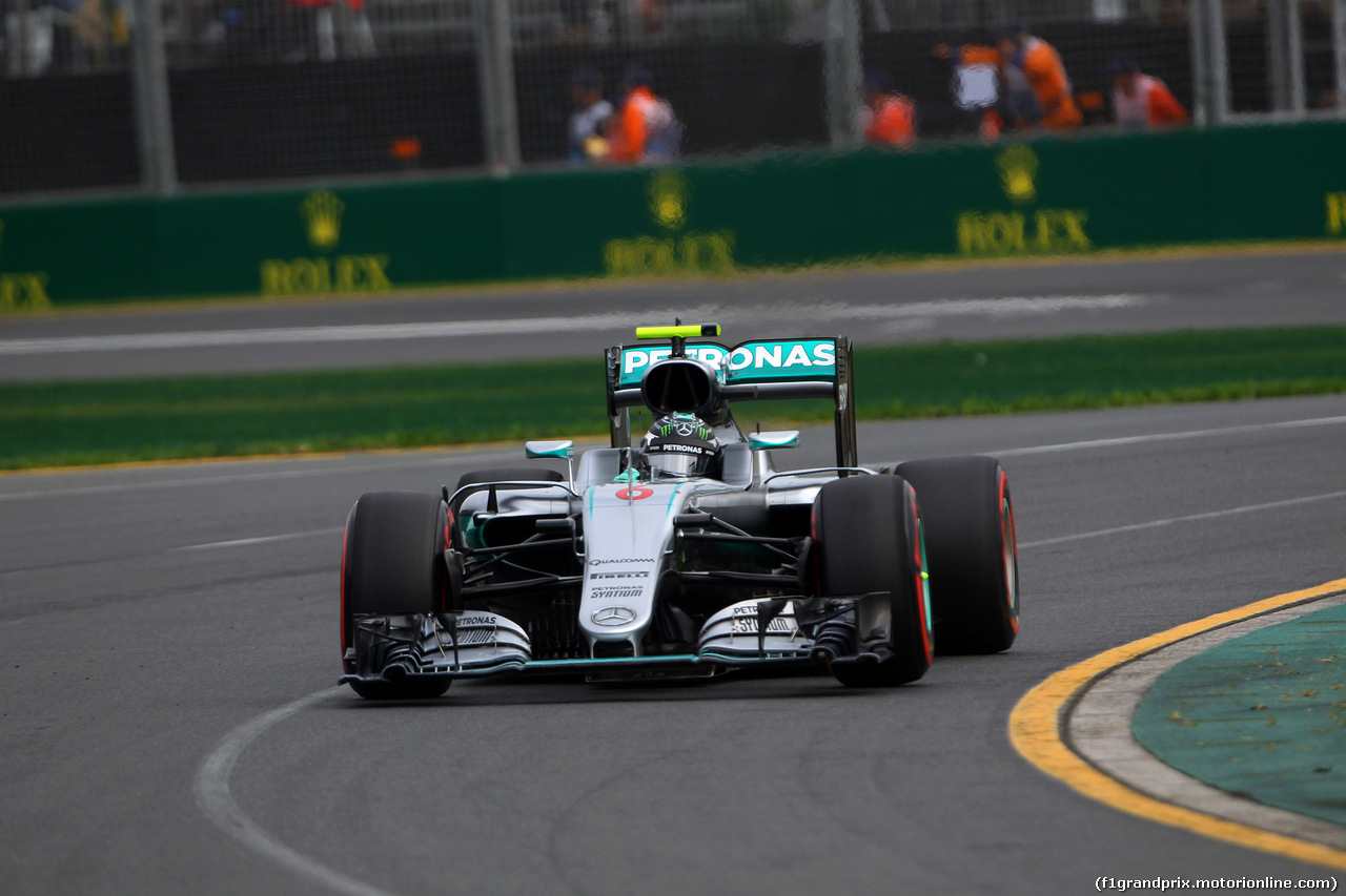 GP AUSTRALIA, 19.03.2016 - Qualifiche, Nico Rosberg (GER) Mercedes AMG F1 W07 Hybrid